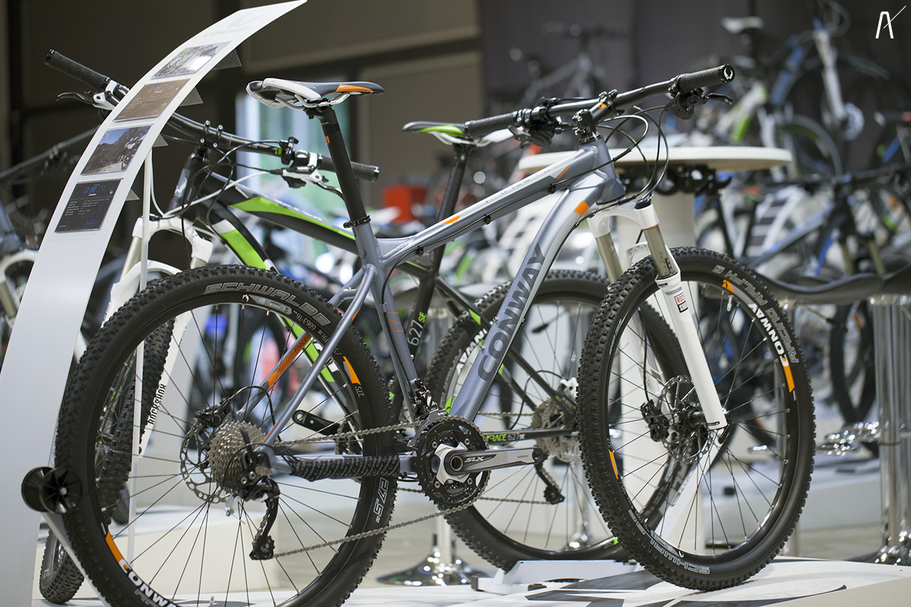 Messestand auf der Eurobike 2013 für Conway Bikes