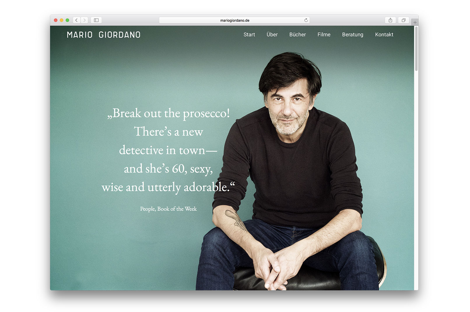 Mario Giordano Website